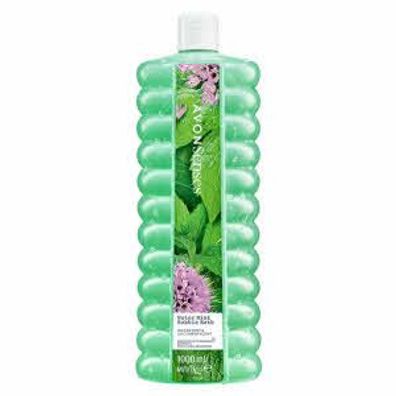 AVON Senses Bubble Bath Schaumbad Water Mint 1 L
