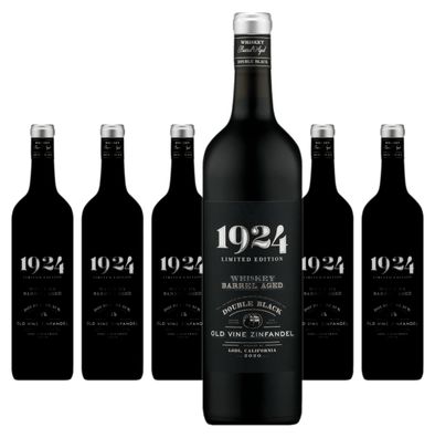 6 x Delicato Family Wines 1924 Old Vine Zinfandel Whisky Barrel Aged – 2021