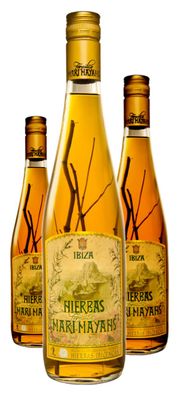 3 x Mari Mayans Hierbas Ibiza mit Zweig 0,7 Liter