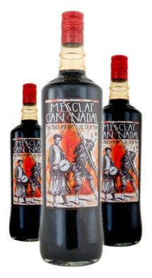 3 x Mesclat Can Nadal Negro 1 Liter