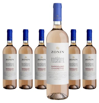 6 x Zonin Classici Bardolino Chiaretto DOC – 2024