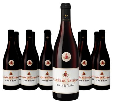 12 x Jean-Marc Diffonty Diffonty Cuvée du Vatican Réserve de l'Abbé Côtes du Rhône AO