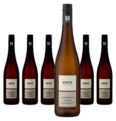 6 x Leitz Rüdesheimer Kirchenpfad Riesling Kabinett – 2024