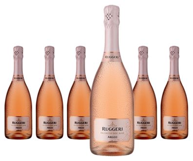 6 x Ruggeri Argeo Rosé Prosecco DOC Brut Millesimato – 2024