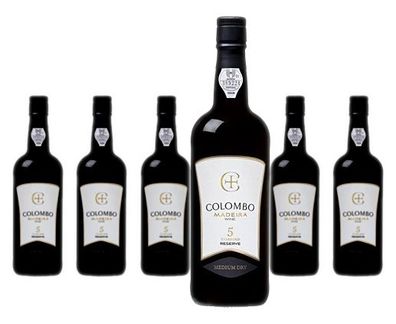 6 x Colombo Madeira Reserva 5 Jahre