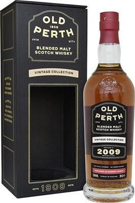 Morrison Scotch Whisky Distillers Old Perth Vintage – 2009
