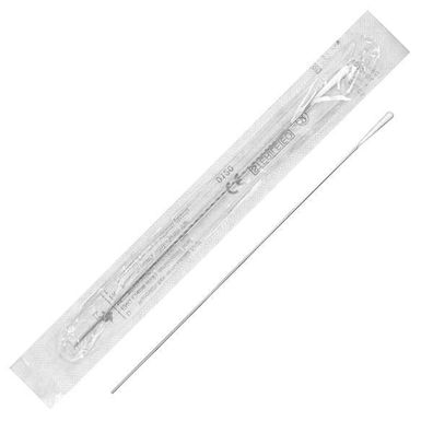 Metallwatteträger mit kleinem Baumwollkopf steril
