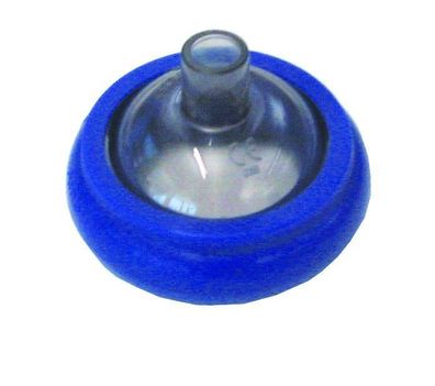 Ambu Transparente Silikon-Gesichtsmaske Größe 0A blau