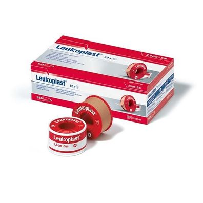 Leukoplast® Rollenpflaster 5mx1,25cm m. Schutzring 1 Rolle