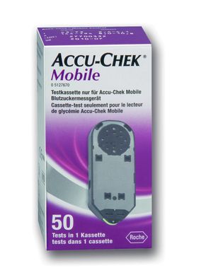 Accu-Chek Mobile Testkassette zur Blutzuckermessung