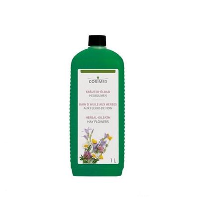 Kräuter-Ölbad Heublume 1 l Flasche