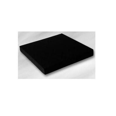 EcoKiss Sitzkissen ohne Rutschstopp 42 x 43 x 3 cm schwarz