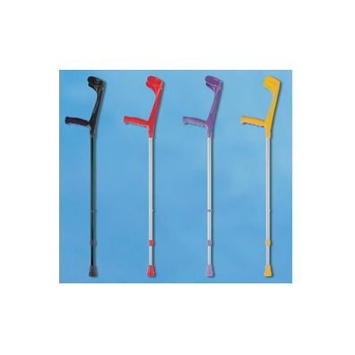 Unterarmgehstütze Ergo-Soft-Griff bromb./natur Druckknopf