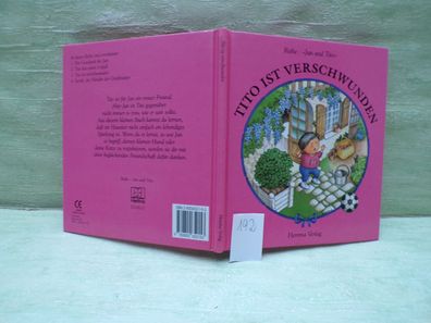 Jan und Titi ist verschwunden Sylvie Rainaud Hemma Verlag Großdruckschrift D2383/3