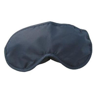 Schlafbrille schwarz Nylon