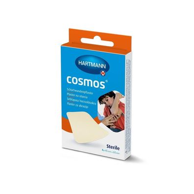 Cosmos® Schürfwundenpflaster Hydrokolloid 4 Stück