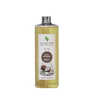 Aroma-Massageöl Kokos 500 ml + 1 Spender