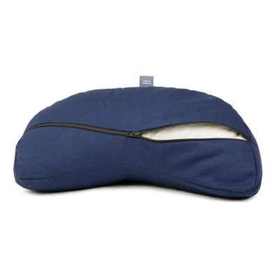 Reise Meditationskissen Yogi Mond Mini ECO dunkelblau