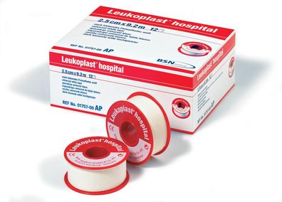 Leukoplast® hospital Fixierpflaster 9,2 m x 1,25 cm 24 Rol