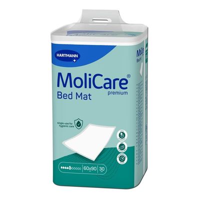 MoliCare Premium Bed Mat 60 x 90 cm 5 Tropfen 30 Stück