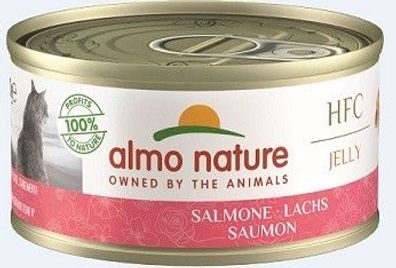 Almo Nature Adult Jelly Lachs 24 x 70g