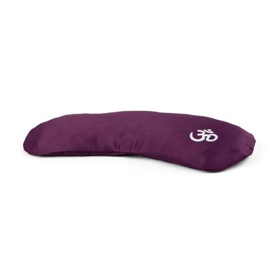 bodhi Augenkissen Mako-Satin aubergine