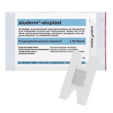 aluderm-aluplast elastisch Fingergelenkverband 50 Stück