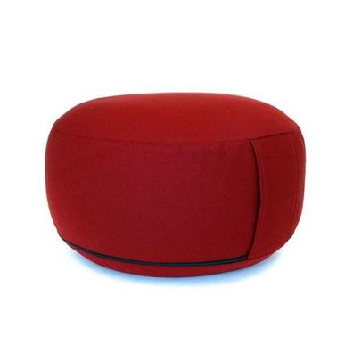 Meditationskissen Rondo Classic Standard weinrot