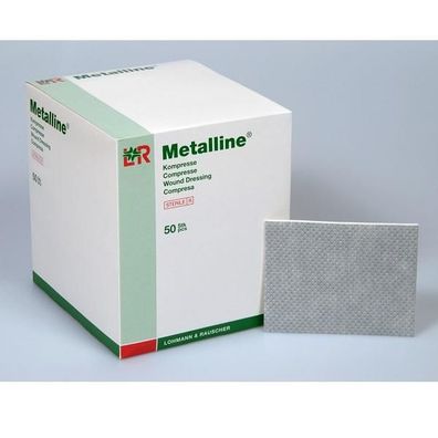Metalline Kompresse 10 x 20 cm steril 50 Stück