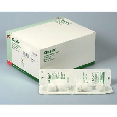 Gazin Tupfer steril pflaumengroß ohne RK 2 + 2 100 Stück