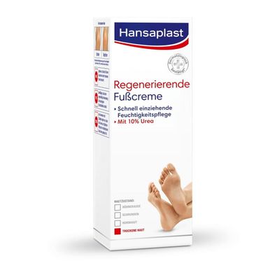 Hansaplast Regenerierende Fußcreme 10 % Urea 100 ml