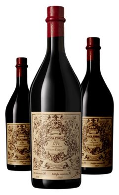 3 x Fratelli Branca Antica Formula Vermouth 1 Liter
