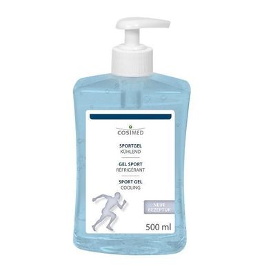 Sportgel kühlend Flasche mit Dosierspender 500 ml