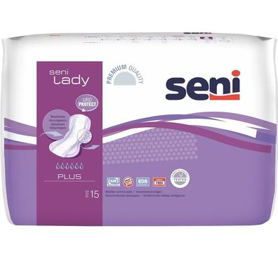 Seni Lady Plus Einlage 15 Stück