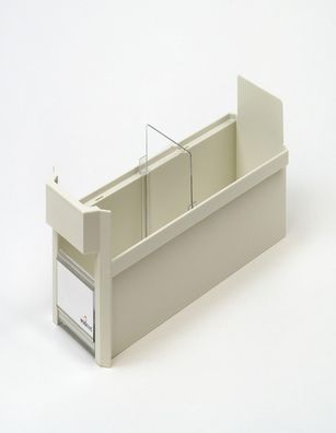 Schrankbehälter mit Fachteiler 30 x 10 x 9 cm