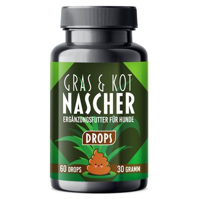 Saint Nutrition® Gras + Kot Nascher Leckerlis für Hunde - Für ein bessere Verdauung