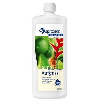 Saunaaufguss Wellness Ingwer-Limette 1000 ml