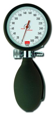 boso clinicus II Blutdruckmessgerät Ø 60mm Klettenm. schwarz