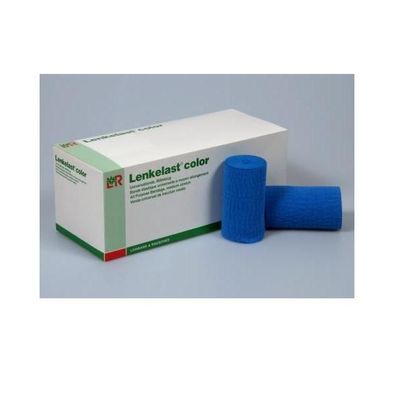 Lenkelast color blau 10 cm x 5 m lose 10 Stück