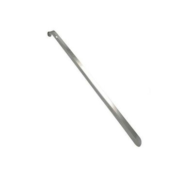 Schuhanzieher aus Metall chrom 58 cm