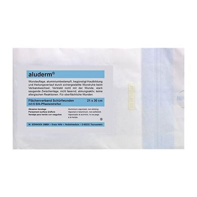 aluderm Flächenverband Schürfwunde groß 21 x 30 cm