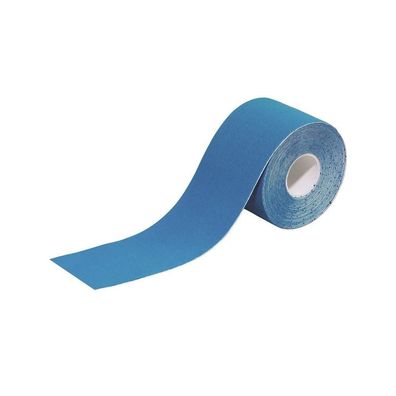asiamed Kinesiologie-Tape Cotton 5m x 5cm blau 1 Rolle