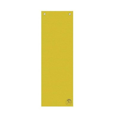 TrendyYogaMat Professional 180x60x0,5cm gelb mit Ösen