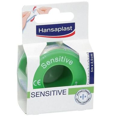 Hansaplast Fixierpflaster Sensitive 5 m x 2,5 cm