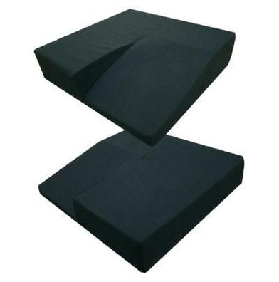 EcoKiss ArthroFit Vario 40 x 40 x 8/2 cm schwarz