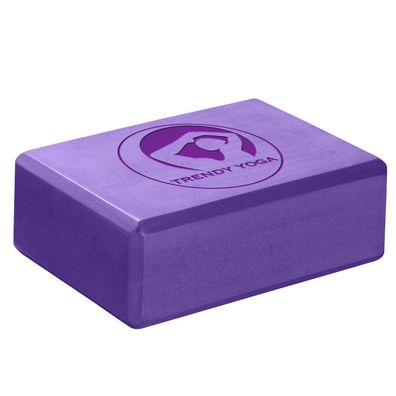TrendyYogaBlock 23 x 15 x 7,5 cm lila