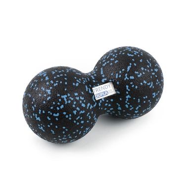 Trendy FaszienBall Dupla XL L24cm Ø12cm schwarz/blau