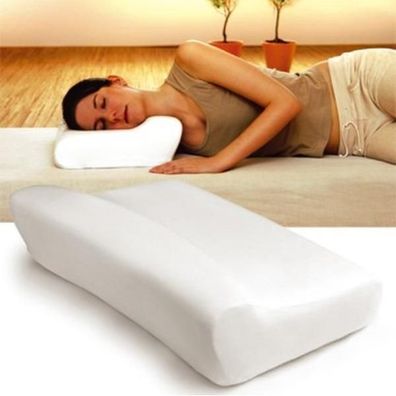 Nackenkissen Sissel Plus 47 x 33 x 14/11 cm mit Bezug