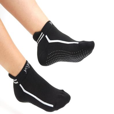 SISSEL Yoga Socks antirutsch schwarz Gr. L/XL