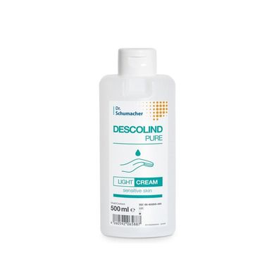 DESCOLIND® PURE Light Cream Spenderflasche 500 ml